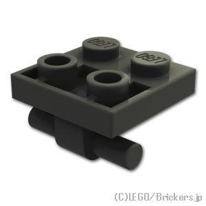 レゴ パーツ ばら売り #5066 プレート 2 x 2 - ハンドル付き：ブラック | LEGOの...