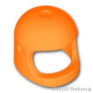 レゴ パーツ ばら売り #50665 スペースヘルメット：オレンジ | LEGOの部品