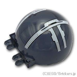 レゴ パーツ ばら売り #50747pb21 ウィンドスクリーン ドーム キャノピー 6 x 6 x...