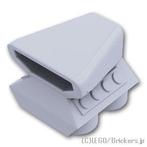 レゴ パーツ ばら売り #50943 エンジン エアーインテーク 2 x 2 x 1-1/3：グレー...
