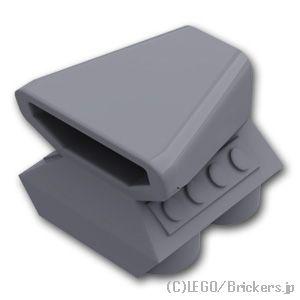 レゴ パーツ ばら売り #50943 エンジン エアーインテーク 2 x 2 x 1-1/3：ダーク...