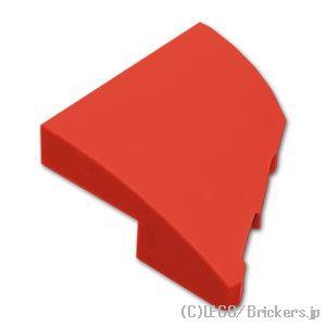 レゴ パーツ ばら売り #5095 ウェッジ カーブ 2×2×2/3 - 左：レッド | LEGOの...