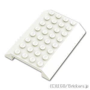 レゴ パーツ ばら売り #5120 スロープ ダブル 45° 6 x 8：ホワイト | LEGOの部...