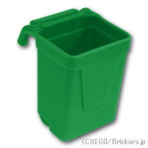 レゴ デュプロ ばら売り #51265 デュプロ ゴミ箱 - コンテナ：グリーン | LEGOの部品