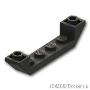 レゴ パーツ ばら売り #52501 逆スロープ 45°- 6 x 1：ブラック | LEGOの部品