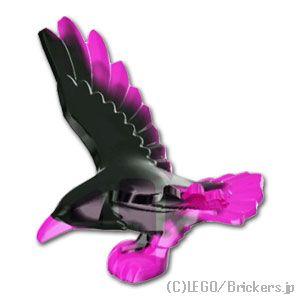 レゴ パーツ ばら売り #5272pb01 カラス：トランスダークピンク | LEGOの部品