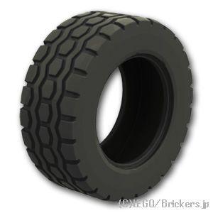 レゴ パーツ ばら売り #52985 タイヤ 68.7mm x 27mm S - 中空：ブラック |...