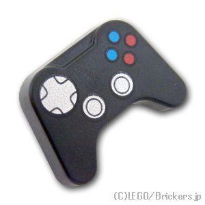 レゴ パーツ ばら売り #53118 ビデオゲームコントローラー：ブラック | LEGOの部品