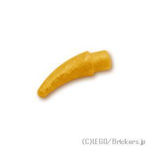 レゴ 動物 パーツ ばら売り #53451 角/牙：パールゴールド | LEGOの部品 ミニフィギュ...