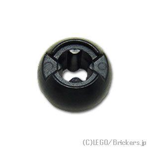 レゴ パーツ ばら売り #53585 テクニック ボールジョイント - 貫通軸穴：ブラック | LE...