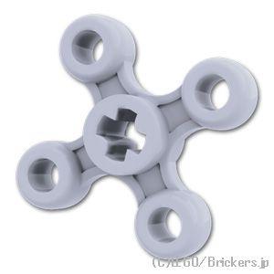 レゴ パーツ ばら売り #5405 テクニック ギア ノブコグホイール - x方向 軸穴：グレー |...