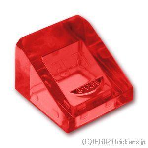 レゴ パーツ ばら売り #54200 スロープ 30° 1 x 1 x 2/3：トランスレッド | ...
