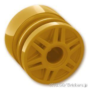 レゴ パーツ ばら売り #55981 ホイール 18mm x 14mm - ピンホール：パールゴールド | LEGOの部品