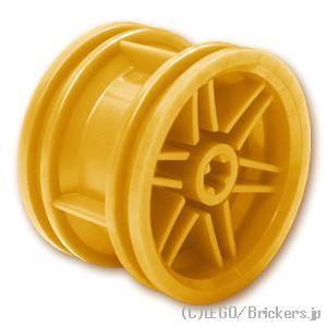 レゴ パーツ ばら売り #56145 ホイール 30.4mm x 20mm - 軸穴：パールゴールド...