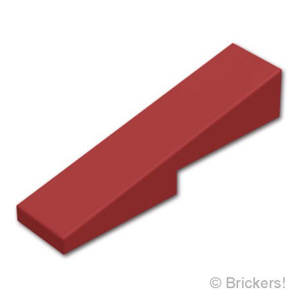 レゴ パーツ ばら売り #5654 スロープ 14° 4 x 1：ダークレッド | LEGOの部品