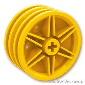 レゴ パーツ ばら売り #56904 ホイール 30mm x 14mm - 軸穴：イエロー | LE...