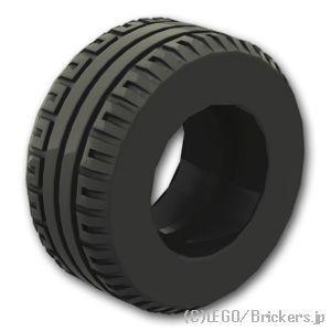 レゴ 車 パーツ ばら売り #58090 タイヤ - 30.4 x 14 - ソリッド：ブラック |...