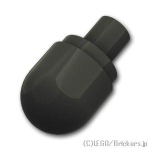 レゴ パーツ ばら売り #58176 バー - ライトバルブカバー：ブラック | LEGOの部品