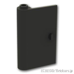 レゴ パーツ ばら売り #58381 ドア 1 x 3 x 4 - 左：ブラック | LEGOの部品