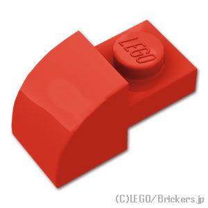 レゴ パーツ ばら売り #5841 スロープ カーブ 2 x 1：レッド | LEGOの部品