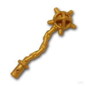 レゴ パーツ ばら売り #59232 フレイル / メイス：パールゴールド | LEGOの部品