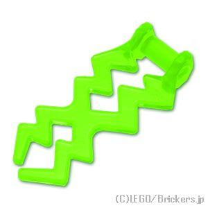 レゴ パーツ ばら売り #59233 マジック・スパーク - バーハンドル：トランスブライトグリーン...