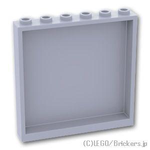 LEGO（レゴ） パーツ ばら売り #59349 パネル 1 x 6 x 5：グレー