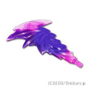 レゴ パーツ ばら売り #5982pb02 炎 トレイルスパイクフレイム - 十字軸：トランスダーク...