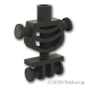 レゴ 体 パーツ ばら売り #60115 トルソー - スケルトン：ブラック | LEGOの部品 ミ...