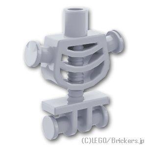 レゴ 体 パーツ ばら売り #60115 トルソー - スケルトン：グレー | LEGOの部品 ミニ...