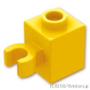レゴ パーツ ばら売り #60475b ブロック 1 x 1 - 垂直クリップ：イエロー | LEG...