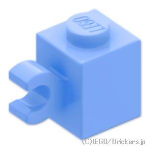 レゴ パーツ ばら売り #60476 ブロック 1 x 1 - クリップ（水平用）：ブライトライトブ...