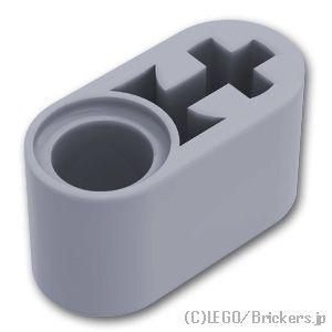 レゴ パーツ ばら売り #60483 テクニック リフトアーム 1 x 2 - 軸 / ピンホール：グレー | LEGOの部品