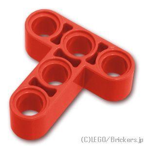 レゴ パーツ ばら売り #60484 テクニック リフトアーム 3 x 3 - T型：レッド | L...