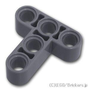 レゴ パーツ ばら売り #60484 テクニック リフトアーム 3 x 3 - T型：ダークグレー ...