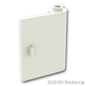 レゴ パーツ ばら売り #60657 ドア 1 x 3 x 3 - 右：ホワイト | LEGOの部品