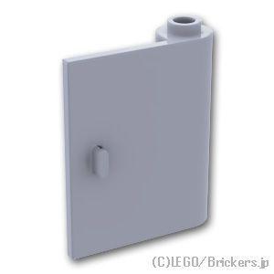 レゴ パーツ ばら売り #60657 ドア 1 x 3 x 3 - 右：グレー | LEGOの部品