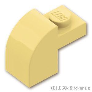 レゴ パーツ ばら売り #6091 スロープ カーブ 2 x 1 x 1 1/3：タン | LEGO...