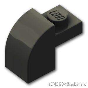 レゴ パーツ ばら売り #6091 スロープ カーブ 2 x 1 x 1 1/3：ブラック | LEGOの部品