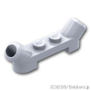 レゴ パーツ ばら売り #61072 プレート 1 x 2 - 排気ポート：フラットシルバー | L...