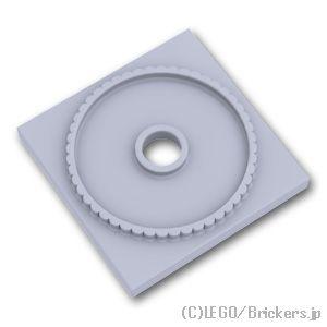 レゴ パーツ ばら売り #61485 ターンテーブル 4 x 4 - ベース：グレー | LEGOの...
