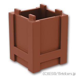 レゴ パーツ ばら売り #61780 コンテナ・ボックス：ブラウン | LEGOの部品