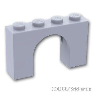 レゴ パーツ ばら売り #6182 アーチ 1 x 4 x 2：グレー | LEGOの部品