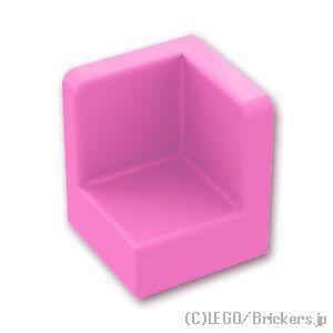 レゴ パーツ ばら売り #6231 パネル 1 x 1 x 1 - コーナー：ブライトピンク | LEGOの部品