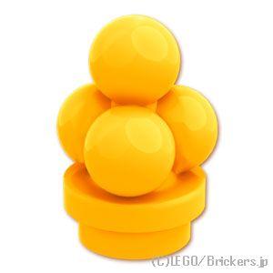 レゴ パーツ ばら売り #6254 アイスクリーム：ブライトライトオレンジ | LEGOの部品