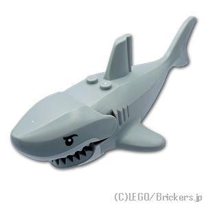 LEGO（レゴ） パーツ ばら売り #62605pb04c01 巨大ザメ：グレー | LEGO
