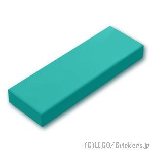 レゴ パーツ ばら売り #63864 タイル 1 x 3：ダークターコイズ | LEGOの部品