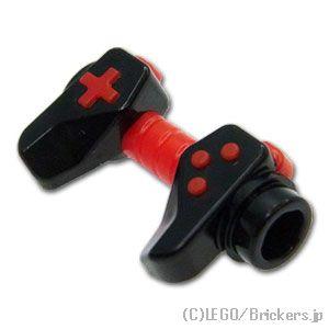 レゴ パーツ ばら売り #65080pb01 ゲームコントローラー：ブラック | LEGOの部品