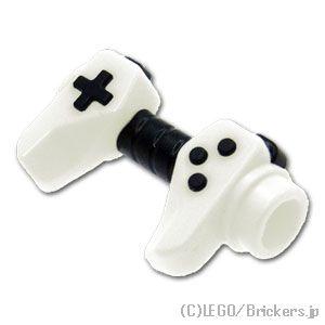 レゴ パーツ ばら売り #65080pb02 ゲームコントローラー：ホワイト | LEGOの部品