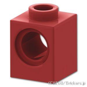 レゴ パーツ ばら売り #6541 テクニック ブロック 1 x 1 - 1ホール：ダークレッド |...